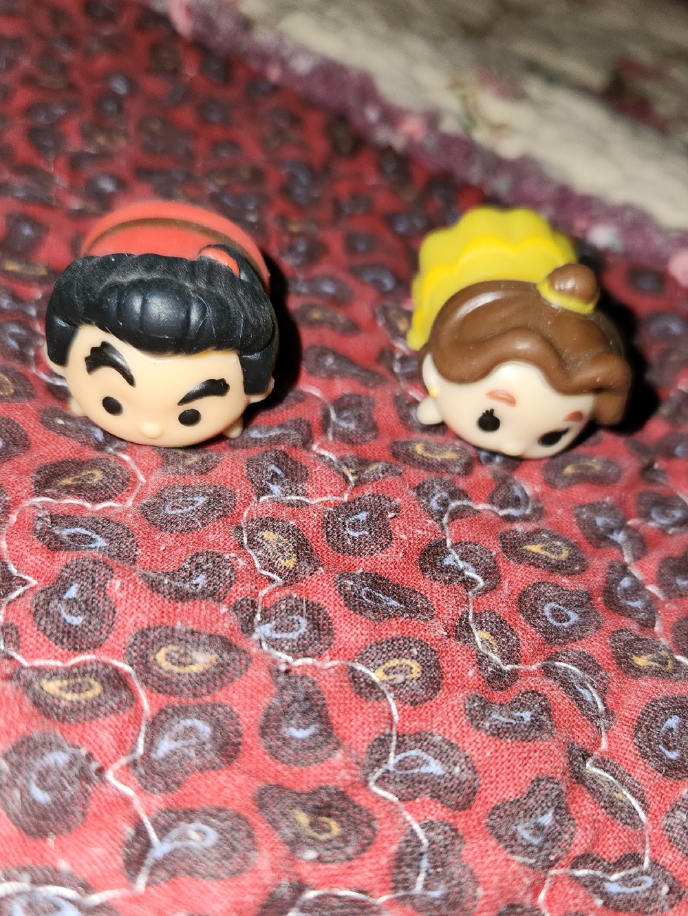 Disney Tsum Tsum Mini Figures - Belle & Gaston Beauty And The Beast